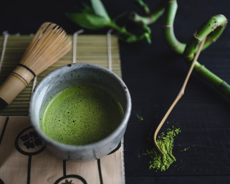 Matcha has been used in Japanese tea ceremonies for centuries