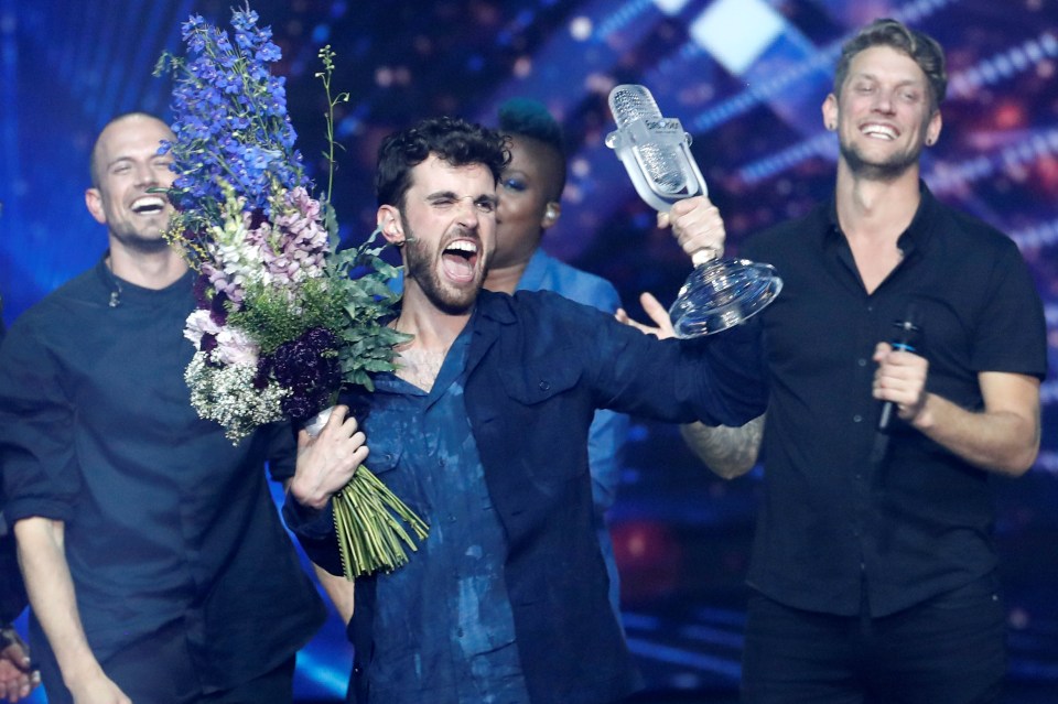 Duncan Laurence for the Netherlands won in 2019