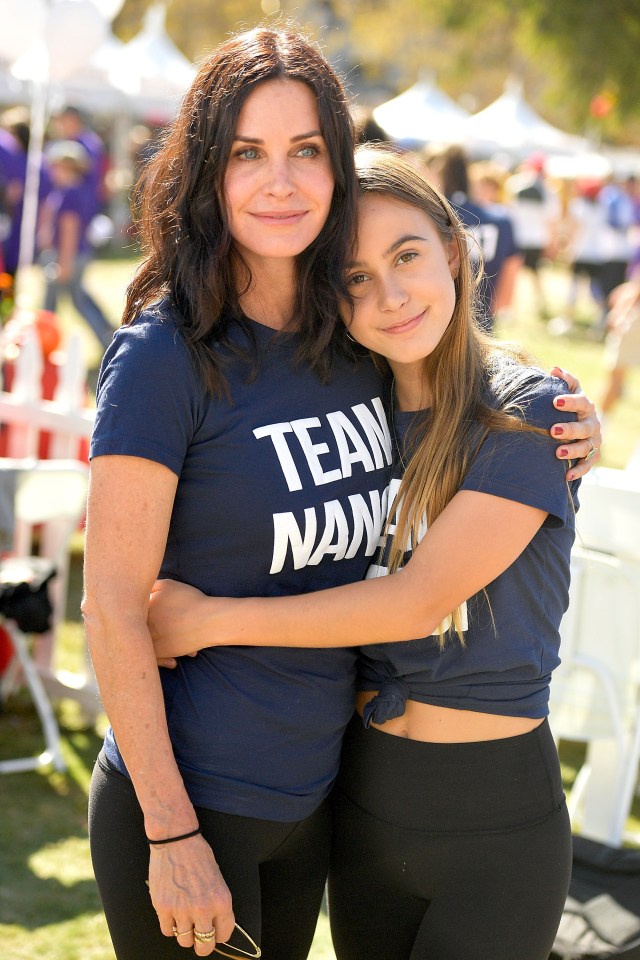 Courteney Cox and daughter Coco