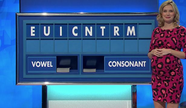 Rachel Riley's face is a picture as she clocks very rude word on Countdown