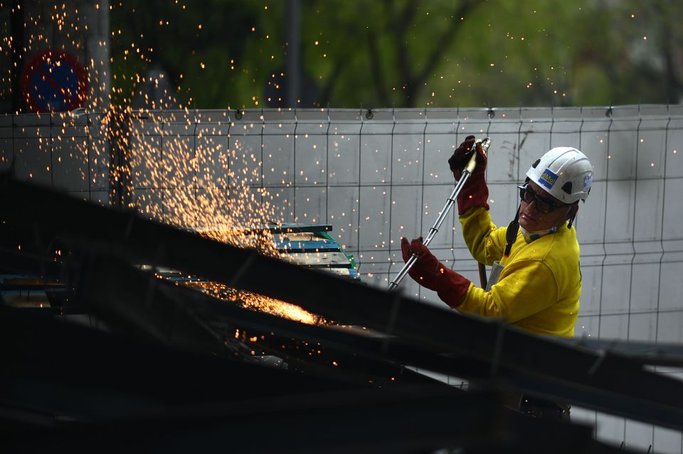 Construction workers will be desperate to get the work done on time