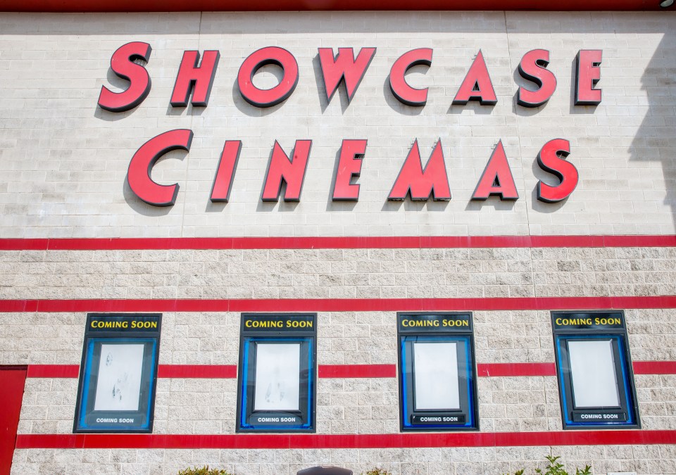 Showcase is reopening its UK cinemas today