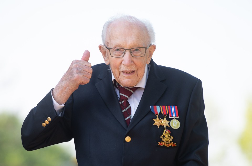 Captain Sir Tom Moore – who raised £39million for charity — left his family £73,000 in his will