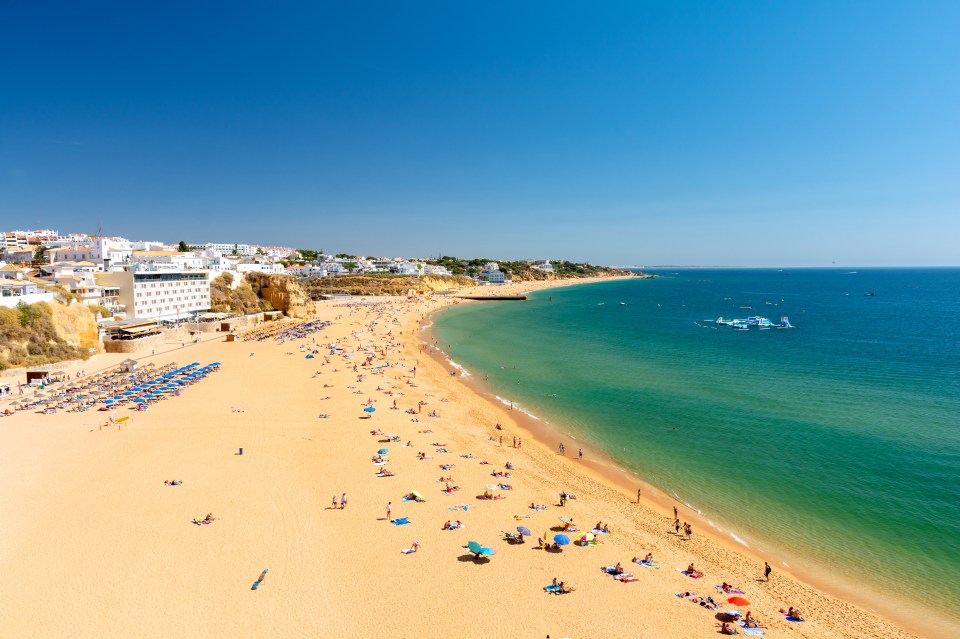 Albufeira's stunning beaches are the main attraction for most visitors