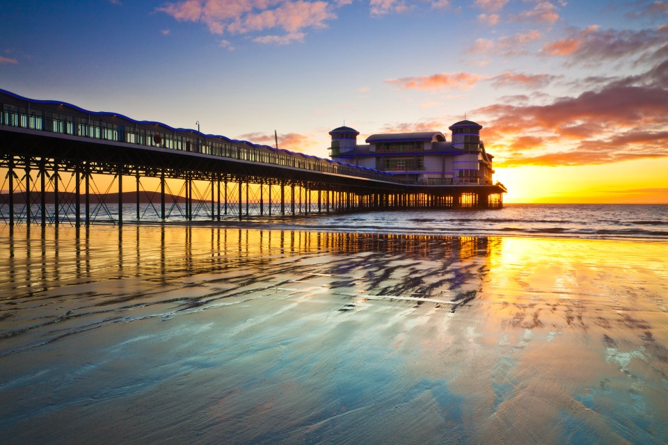 There are hotel deals in hotspots like Somerset favourite Weston-super-Mare