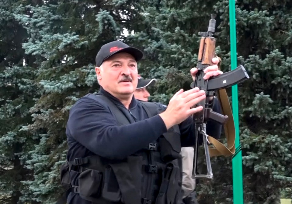 Belarus's gun-toting leader rules with an iron fist to smash out opposition