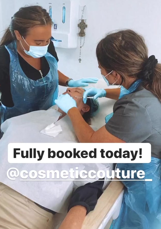 Lauren did a course with Cosmetic Couture last year