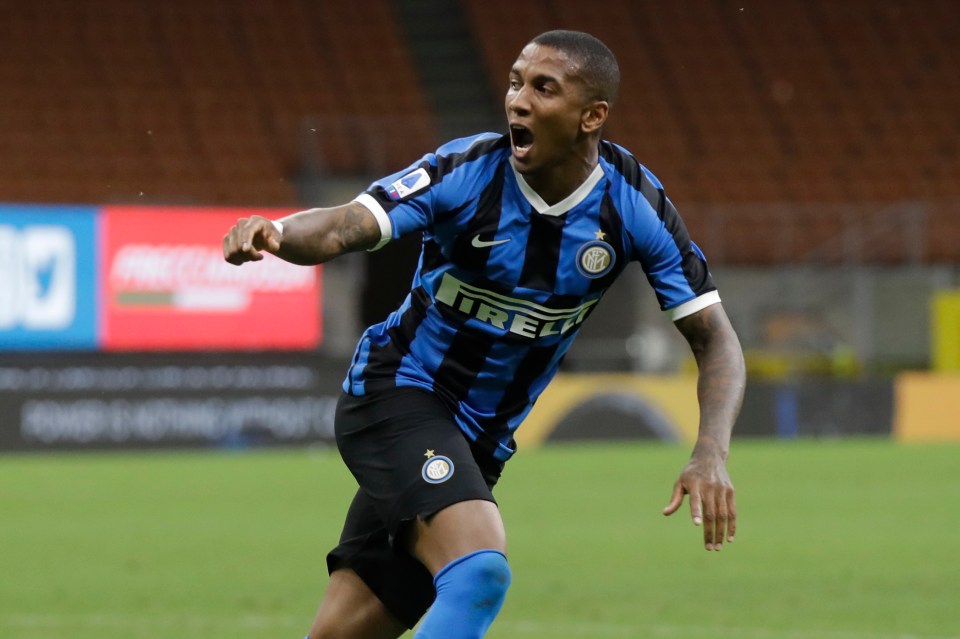 Young has enjoyed a successful spell with Inter Milan