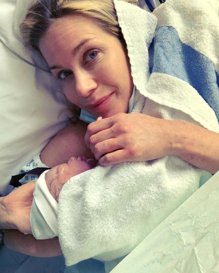 Radio DJ Kate Lawler revealed on Instagram she had decided on a C-section for the birth of her three-month-old daughter Noa