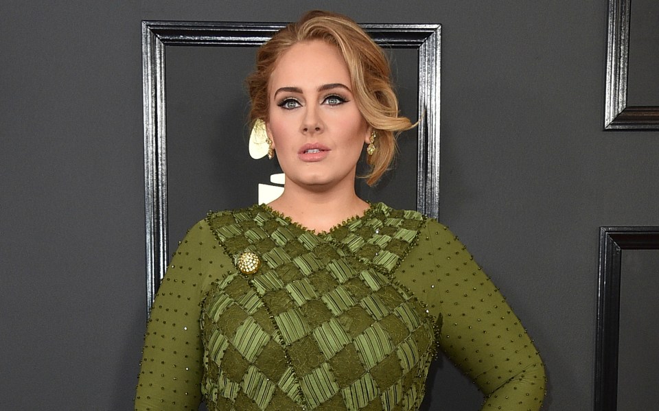 British singer Adele was estranged from her father after he left her and her mother when she was 3