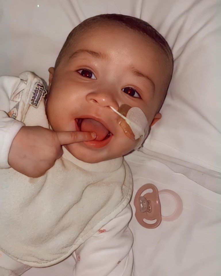 Azaylia sadly lost her battle with leukemia at just eight-months-old