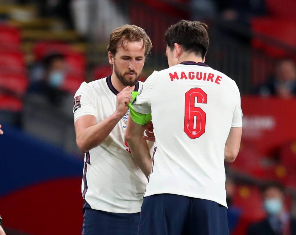 Maguire and Co will hope to sweet-talk Kane into snubbing City and Chelsea in favour of United