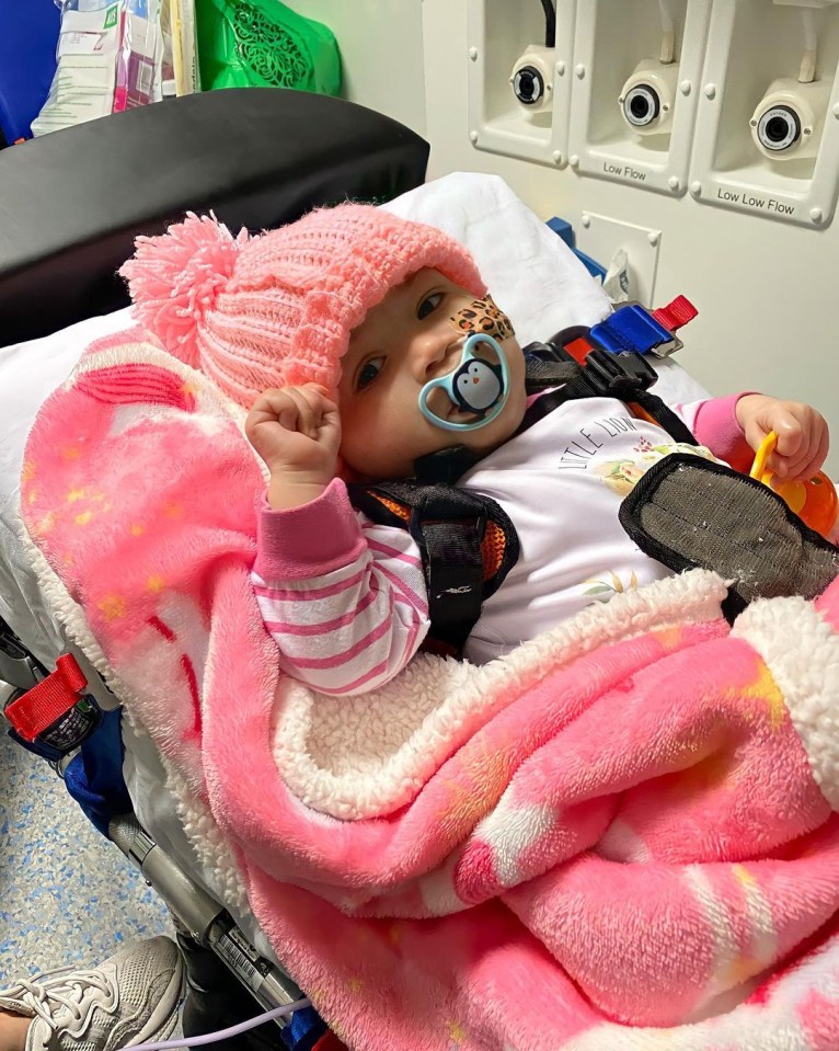 Azaylia was just eight months old when she passed away last month