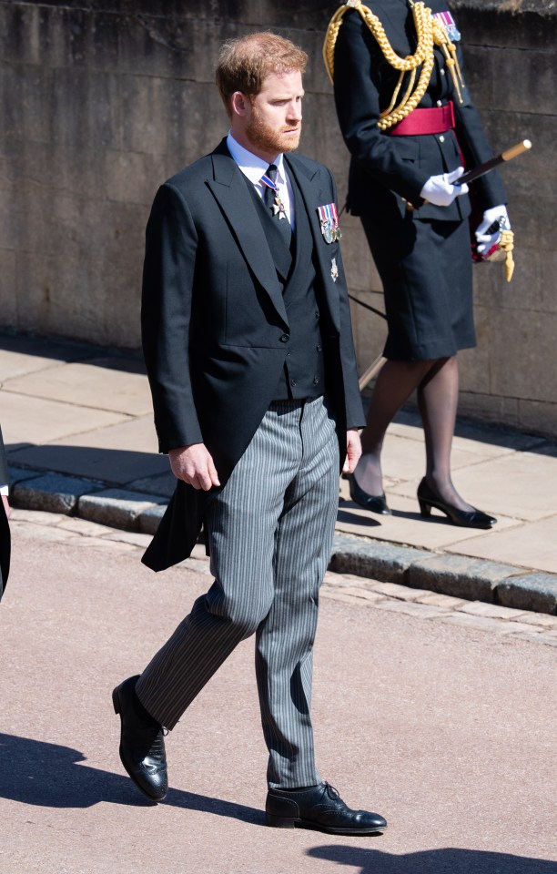 Harry was known to be particularly close to his grandfather - and royal fans hoped his appearance at the funeral would pave the way for a family reconciliation