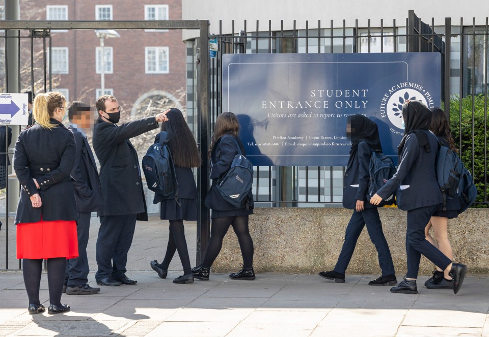 The representative of the school trust, Ben Bentley, said the trust encouraged, rather than enforced, the wearing of masks