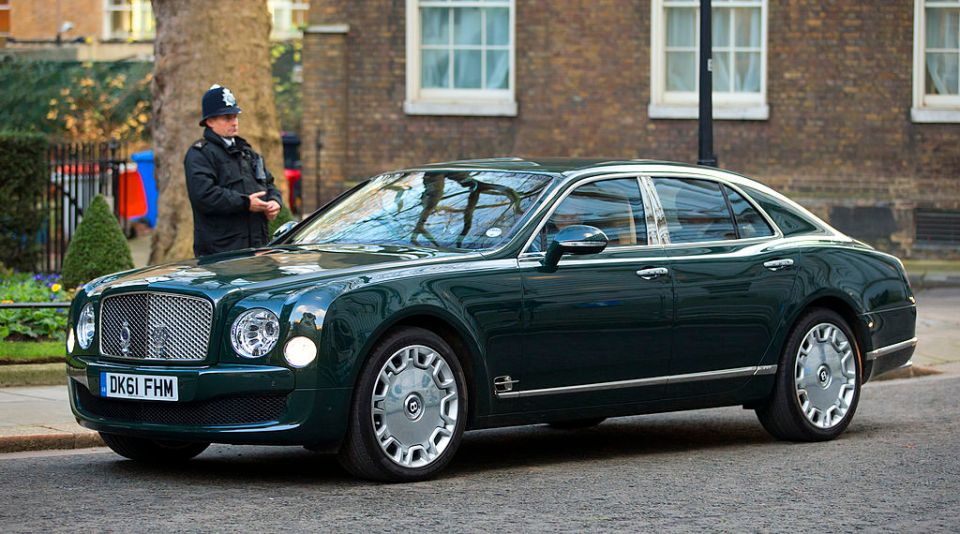 The Queen will arrive in a Bentley as opposed to a traditional carriage