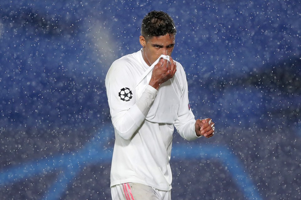 Raphael Varane has been linked with a move to Manchester United