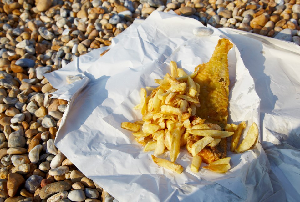 Did you know the average serving of fish and chips is close to 1,400 calories?