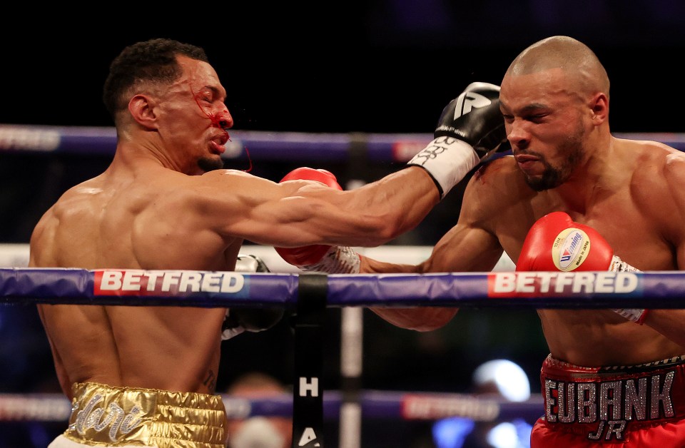 Chris Eubank Jr claimed he went the distance on purpose