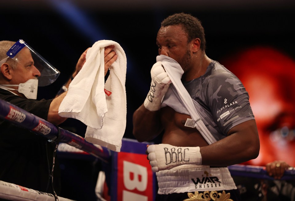 The Brit was fuming at the judges' scoring on his big night