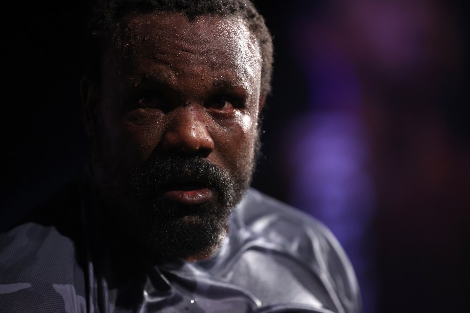 Chisora was disconsolate after the fight and insisted he would not quit