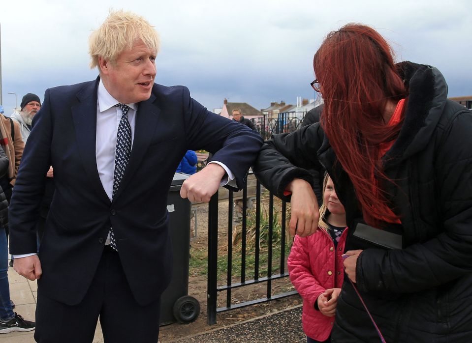 Boris met with voters today as he toured the north