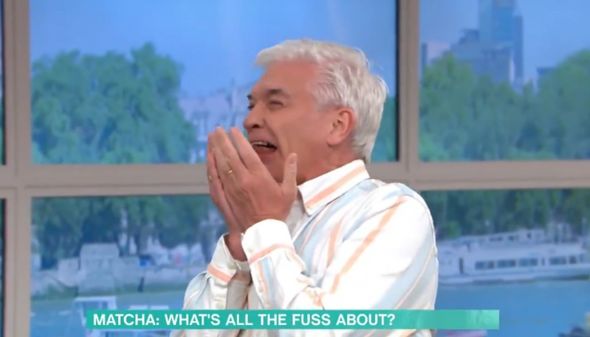 Phillip Schofield is clearly not a fan of the drink