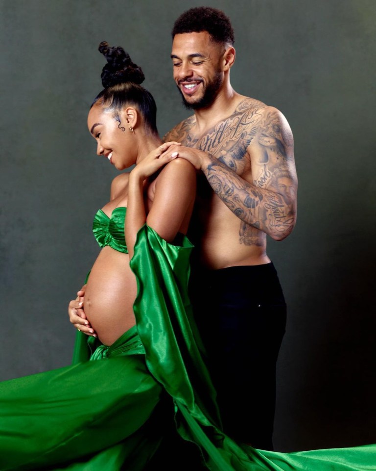 Leigh-Anne Pinnock has had twins with fiance Andre Gray