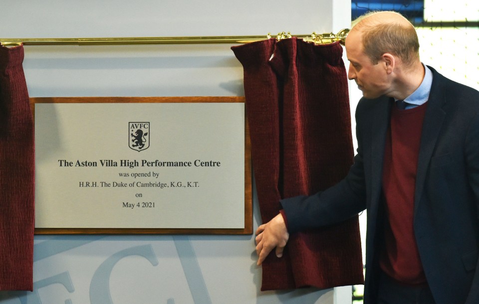 He opened the new training centre today