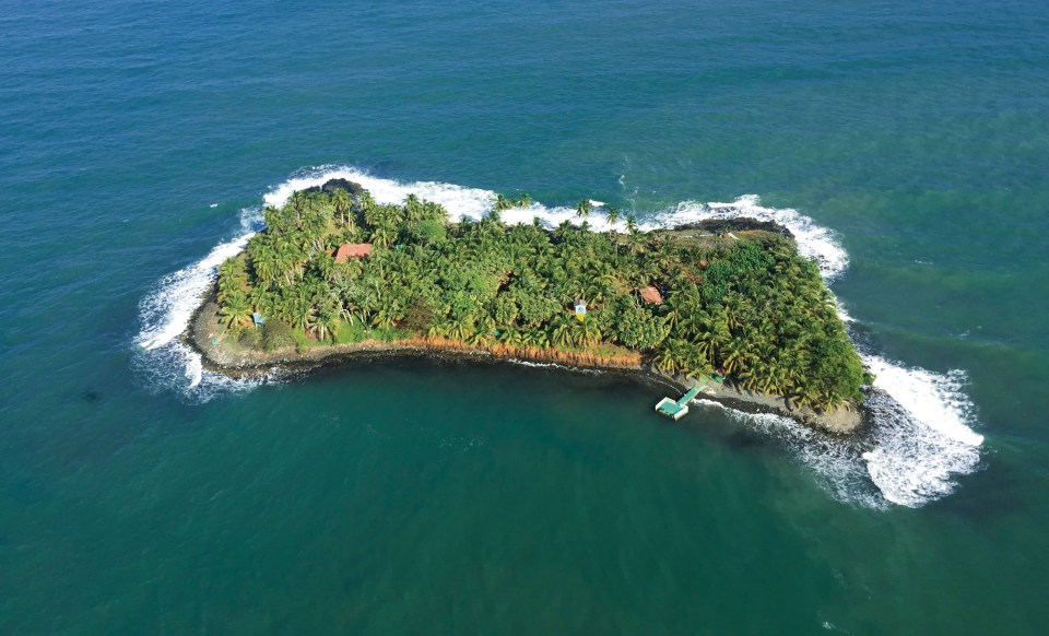 Iguana Island costs £341,387 and includes a three-bed house