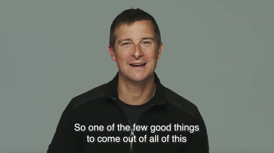 Adventurer Bear Grylls has added his support for a nationwide Thank You Day in a video to launch the campaign