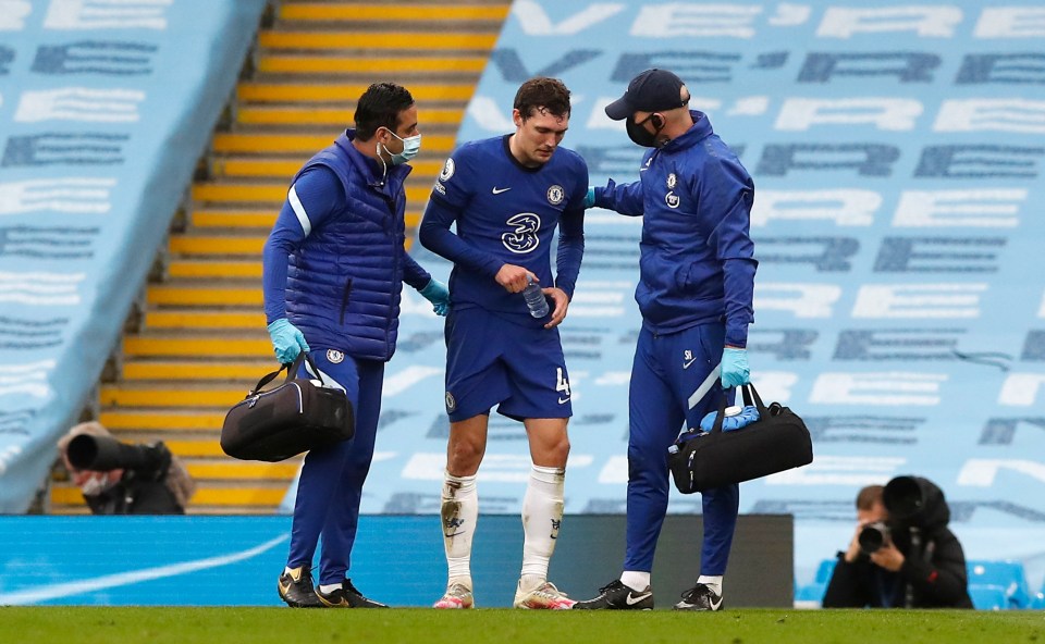 Andreas Christensen suffered an injury blow in the build-up to City's opener