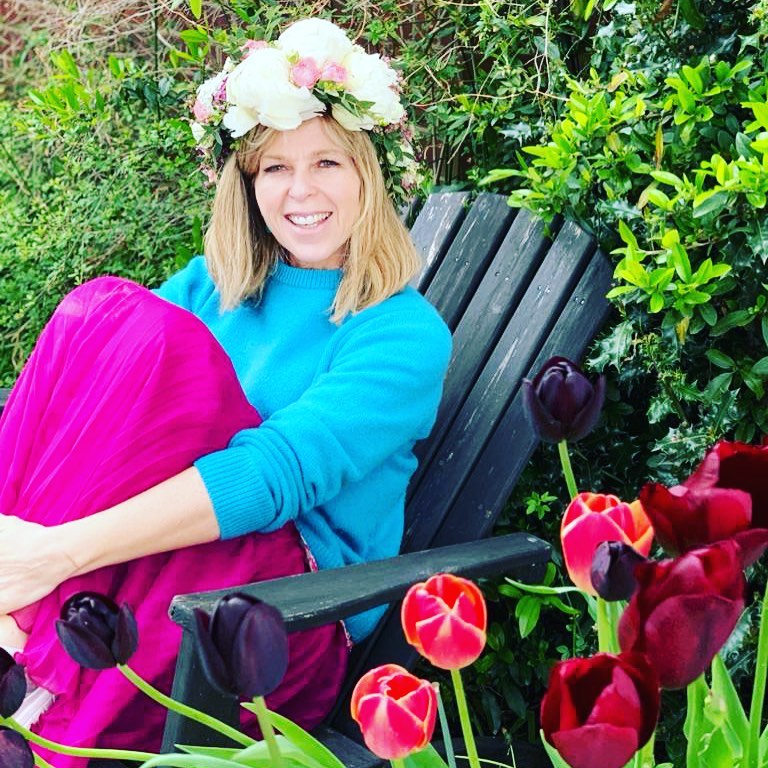 Good Morning Britain's Kate Garraway turns to her garden for therapy