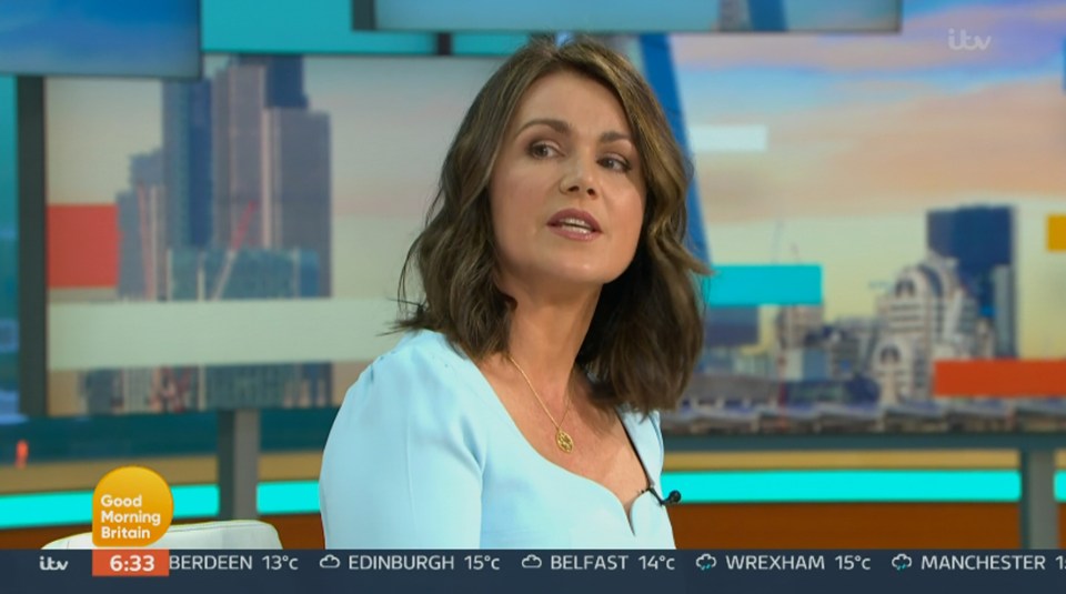 Susanna Reid was called out for calling the Prime Minister by his first name