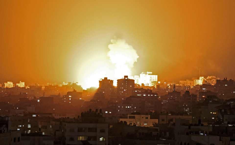 Israel has responded to Hamas' rocket attack with air strikes