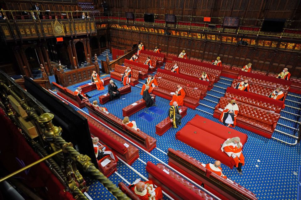 The Queen opened Parliament formally today