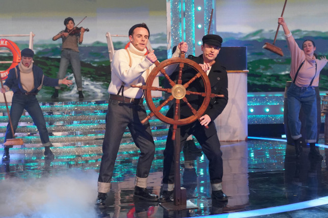 Ant and Dec performed their own sea-shanty back in February