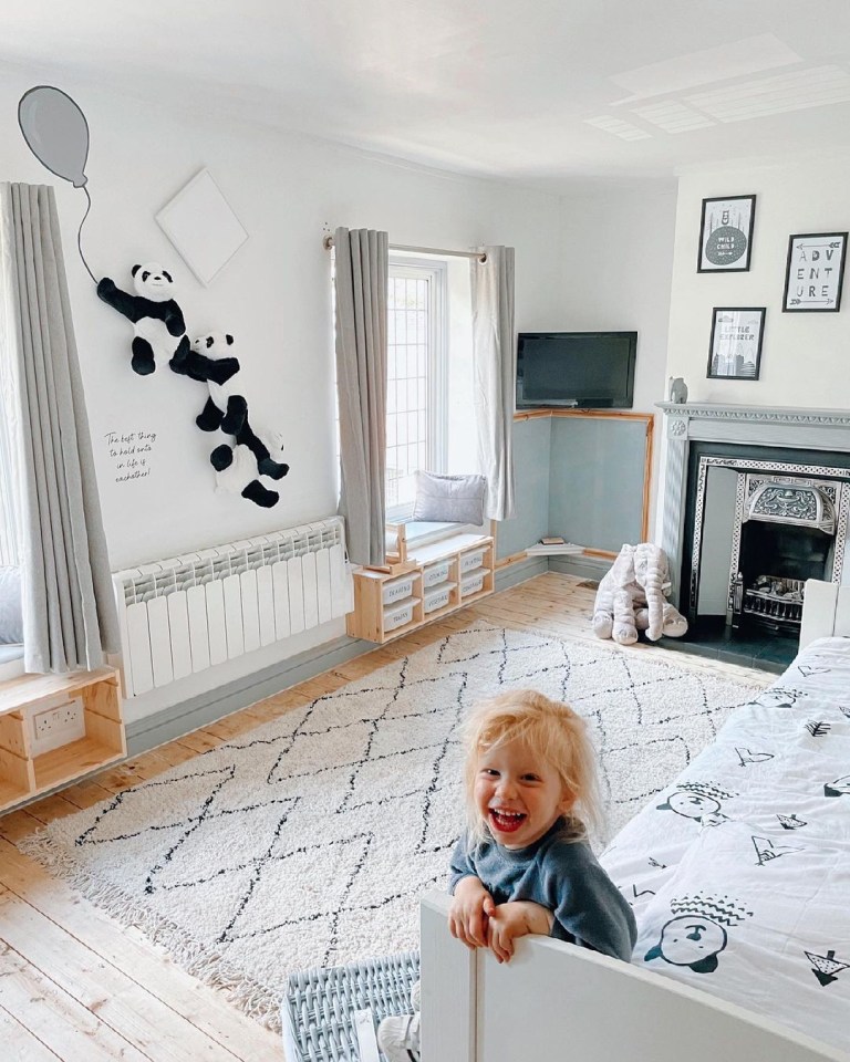 The savvy mum revamped Rex's room with eBay, Dunelm and eBay bargains