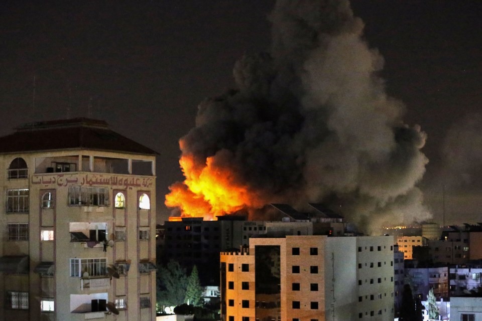 The Israeli military said 630 missiles were fired from Gaza on Tuesday