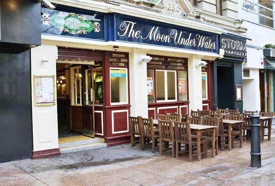 The 22-year-old encouraged his followers to send over drinks via the Wetherspoons app to the Moon Under Water in Leicester Square