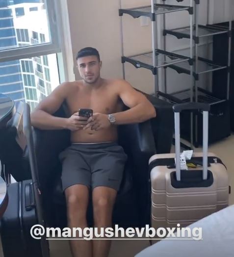 Tommy is currently in Miami with his brother Tyson for boxing training