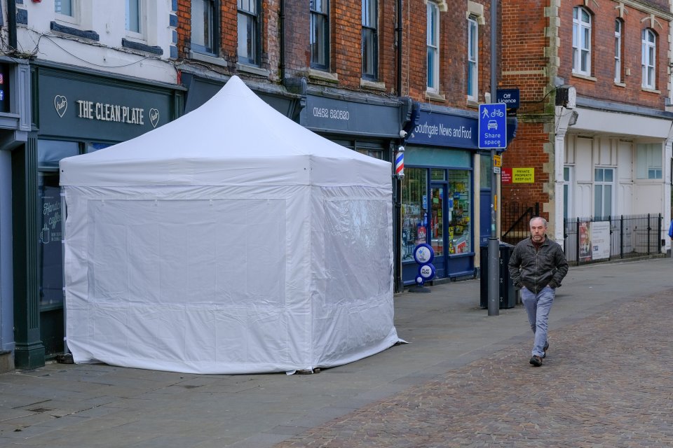 Police have continued digging up the Clean Plate café as they search for Mary