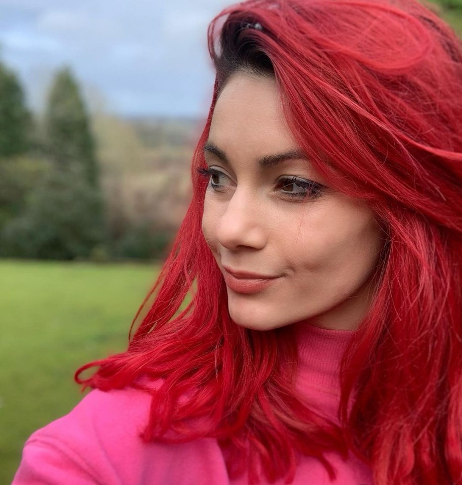 The BBC One star has been dying her hair since appearing on the show