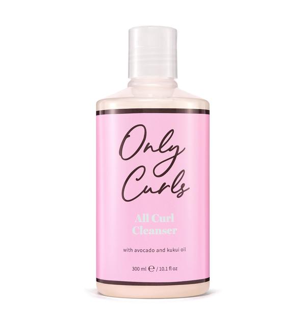 The Only Curls' All Curl Cleanser foams up gently with a delicious smell and will leave your curls feeling super clean