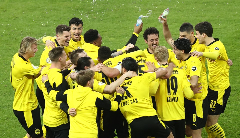 It was a fine night for Dortmund after a tough season