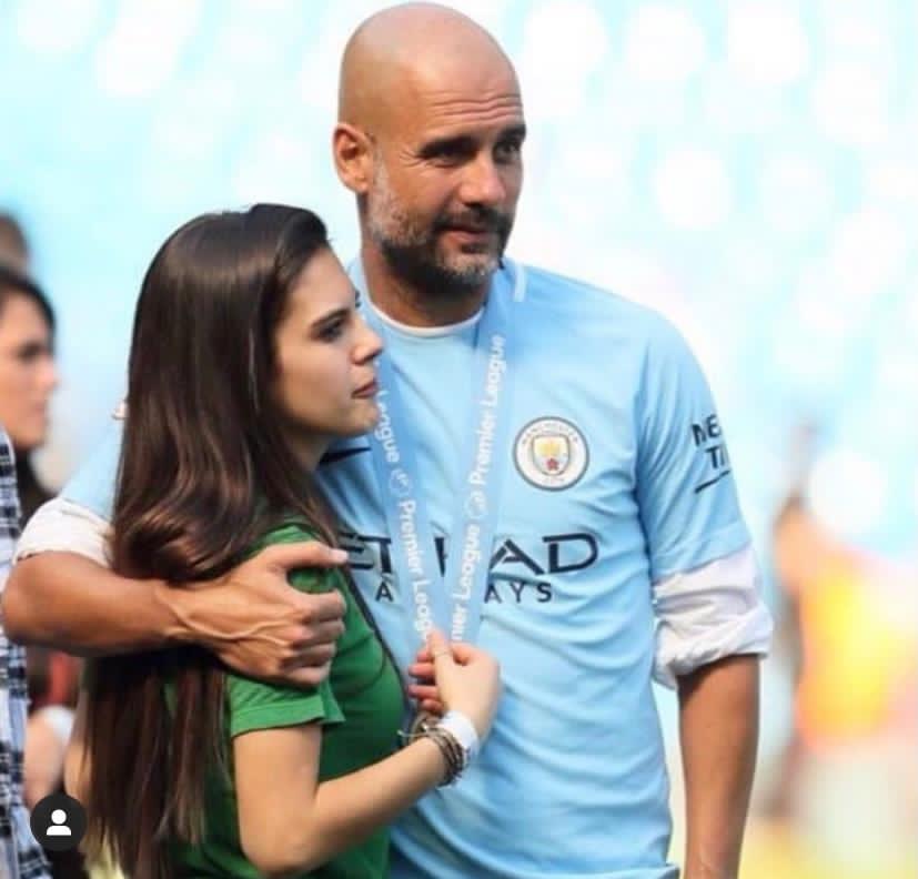 Maria, 20, is the daughter of Manchester City boss Pep Guardiola