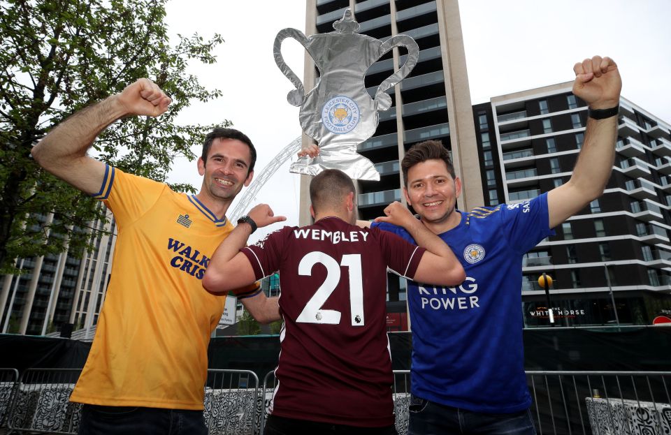 The Foxes attended their first FA Cup final since 1969