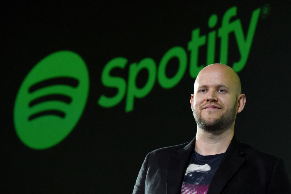 Spotify chief Daniel Ek had a bid knocked back