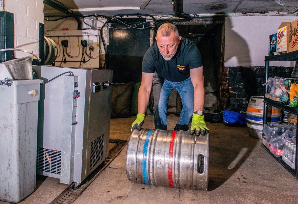 John, general manager of The Shepherd's Dog pub, decided to wait to reopen until May 17 due to the wet and cold April weather