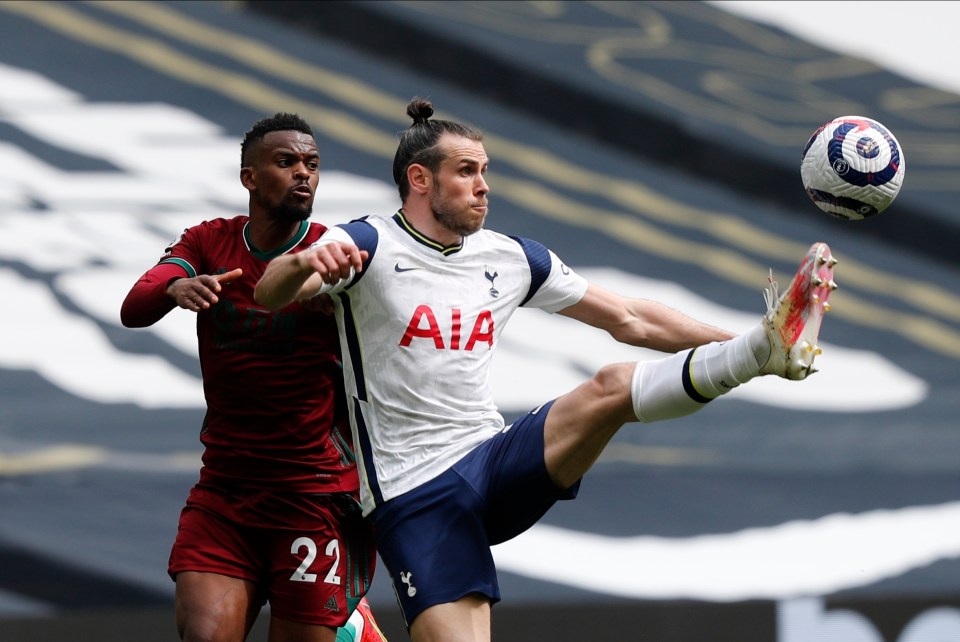 Gareth Bale has spent this season on loan at Tottenham